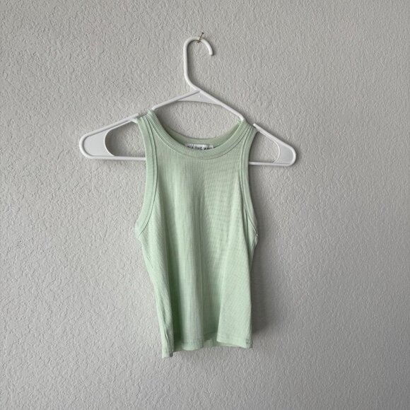 revolve keylime green basic tank🍈🪐✨ - Picture 7 of 7